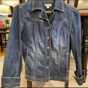 Jean Jacket, Coldwater Creek, Size 6